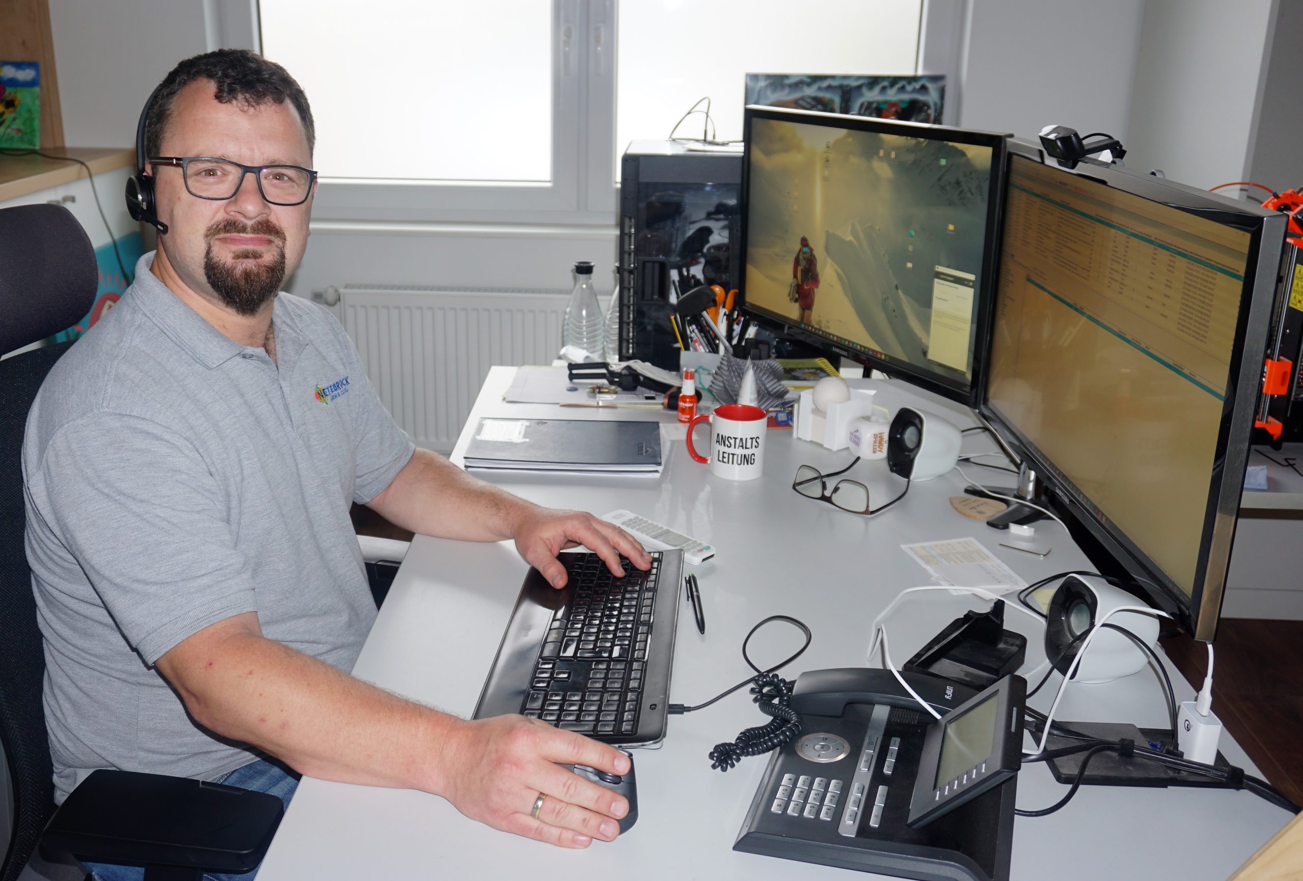 Sven Leufen ist Diplom-Ingenieur für Holztechnik und leitet die Schreinerei Nettebrock in Hamm. 