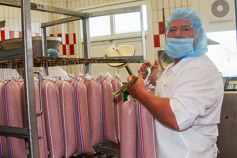 Wurstständer - Ausbildung zum Fleischer 2024 Lippstadt