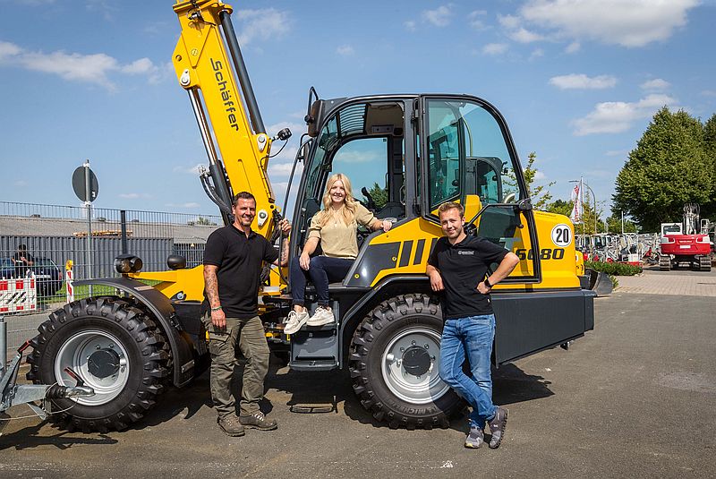 Das Team Erwentraut - Ausbildung Land- und Baumaschinenmechatroniker 2024 Hamm