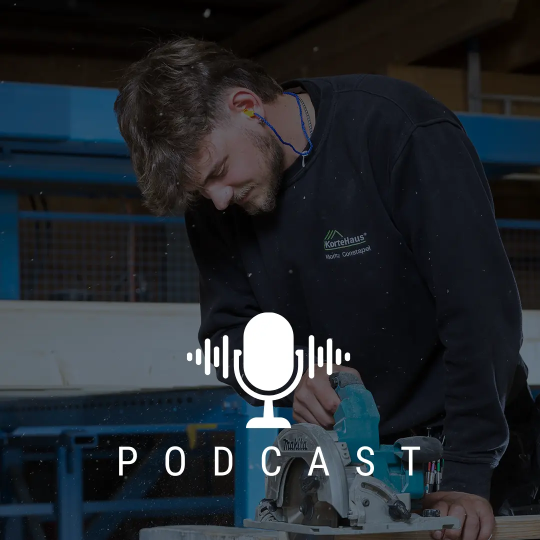Podcast Grafik Traumberufe Zimmerer 2026