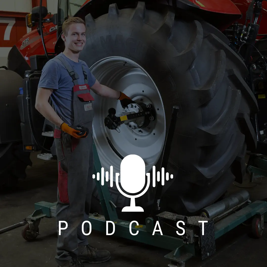 Podcast Grafik Traumberufe Land- und Baumaschinenmechatroniker 2026