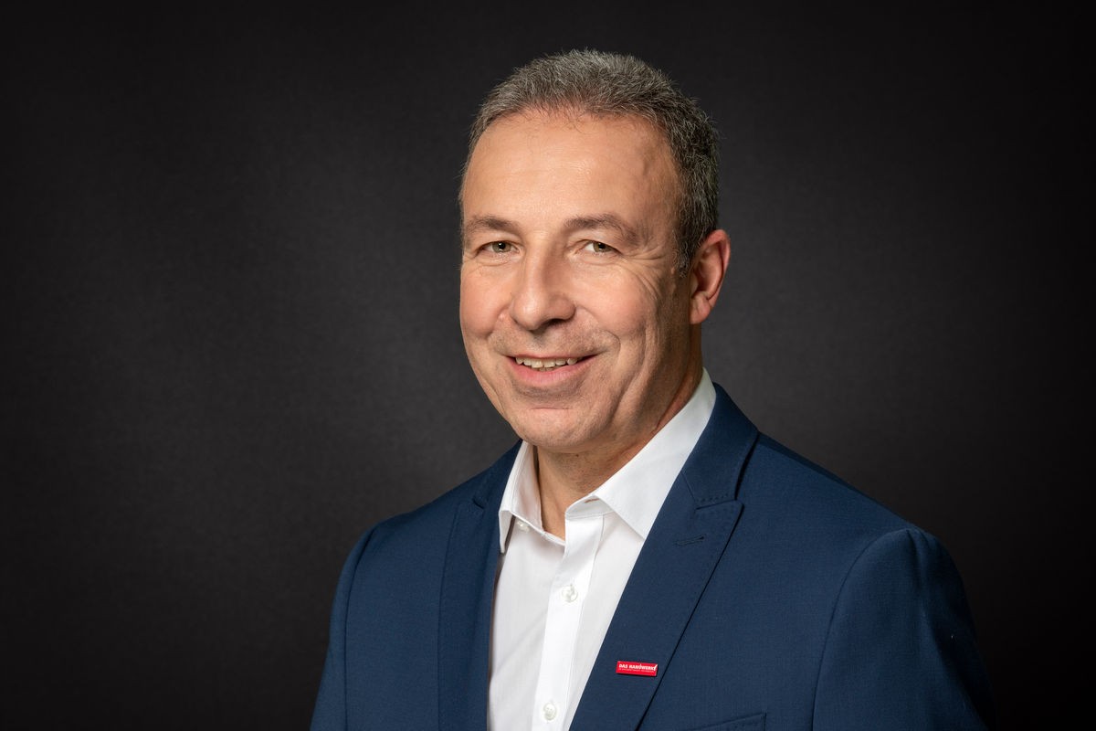 Portrait Clemens Köhler, Obermeister der Raumausstatter-, Sattler- und Schneider-Innung Hellweg-Lippe