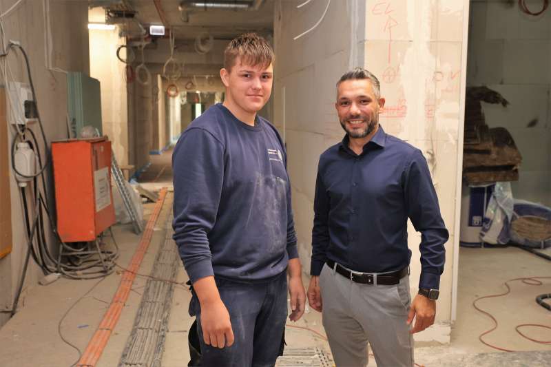 Cedrick Prätsch und Talat Akbulut - Traumberufe Elektroniker und Informationselektroniker 2023