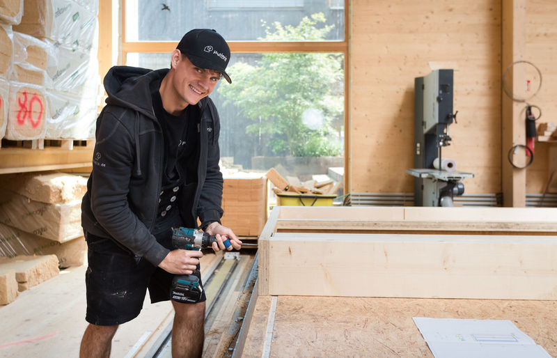 Finley Seck - Ausbildung zum Zimmerer 2025