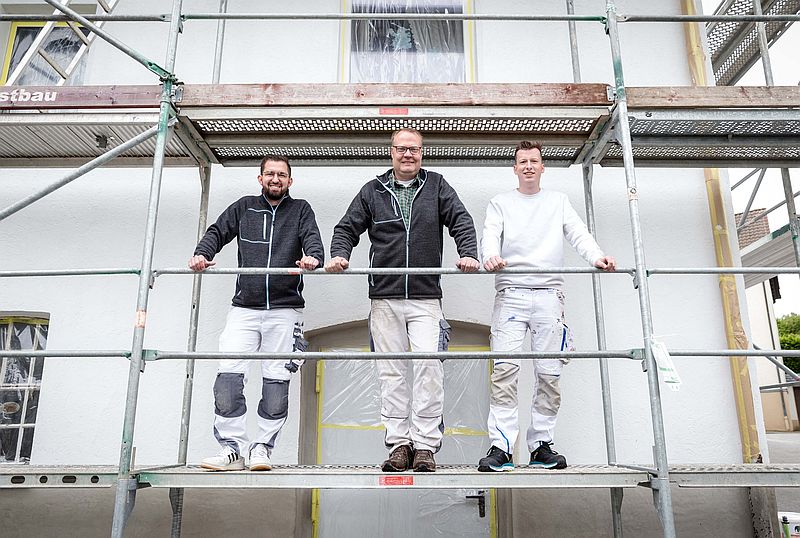 Das Team des Maler-Betriebs - Ausbildung Maler 2024 Soest