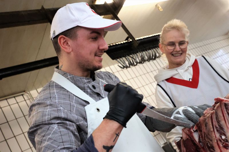 Anja Ummelmann und Stojan Andonov - Traumberufe Fleischer 2023