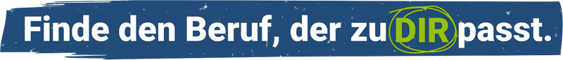 Traumberufe Slogan 2024: Finde den Beruf, der zu DIR passt.