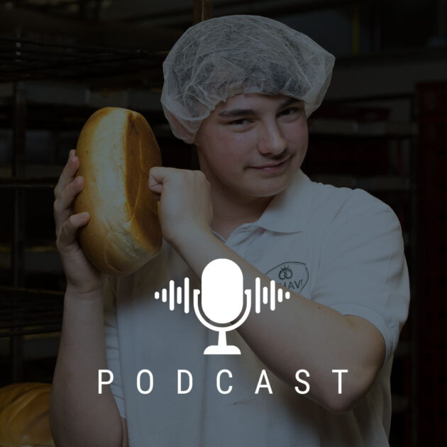 Podcast Grafik Traumberufe Bäcker, Konditor und Fachverkäufer im Lebensmittelhandwerk 2025