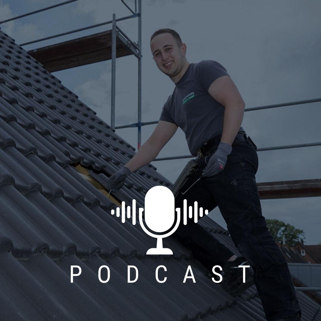 Podcast Grafik Traumberufe Dachdecker 2025