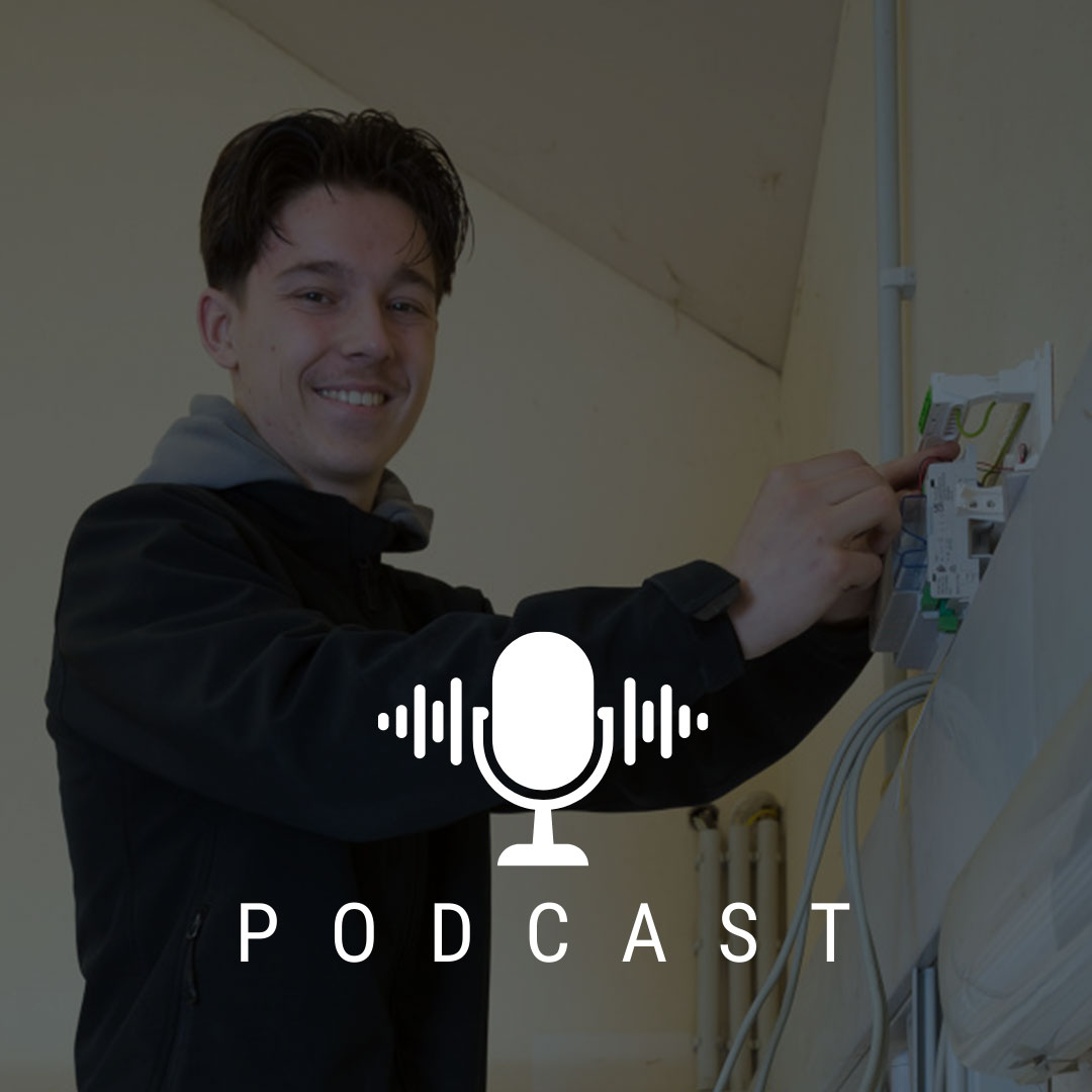 Podcast Grafik Traumberufe Elektroniker 2025
