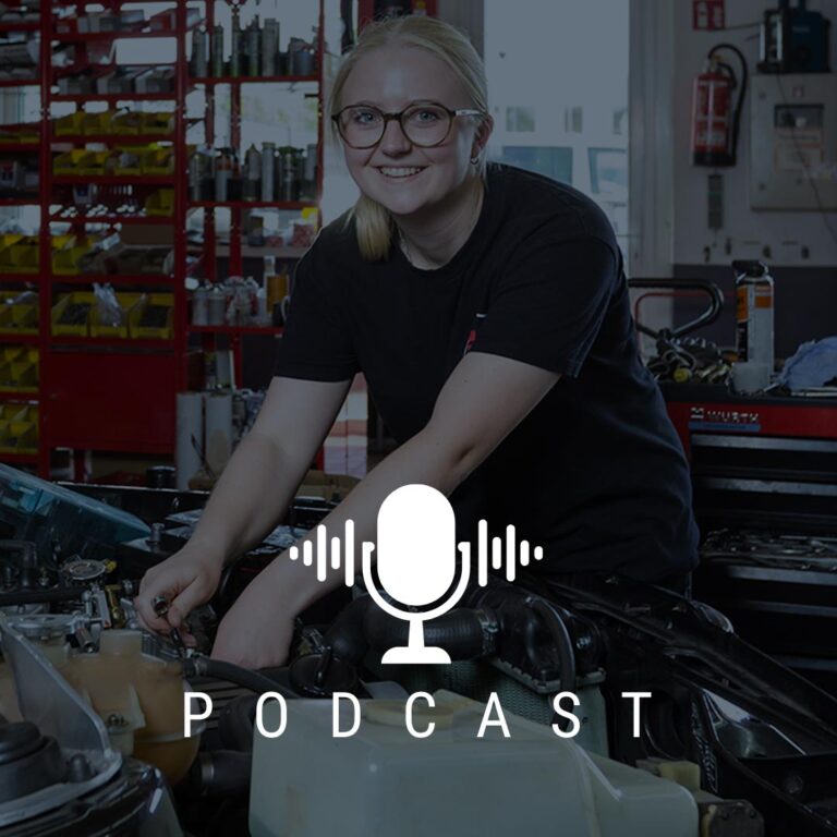 Podcast Grafik Traumberufe KFZ Mechatronikerin 2025