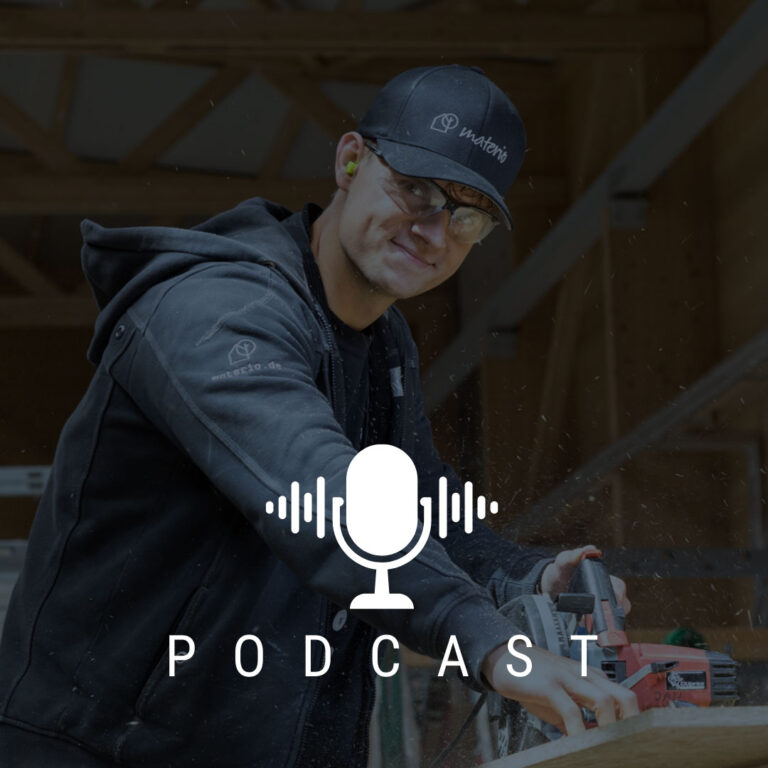 Podcast Grafik Traumberufe Zimmerer 2025